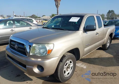 2007 Toyota Tacoma from USA, damaged, VIN 5TETX22N87Z462975